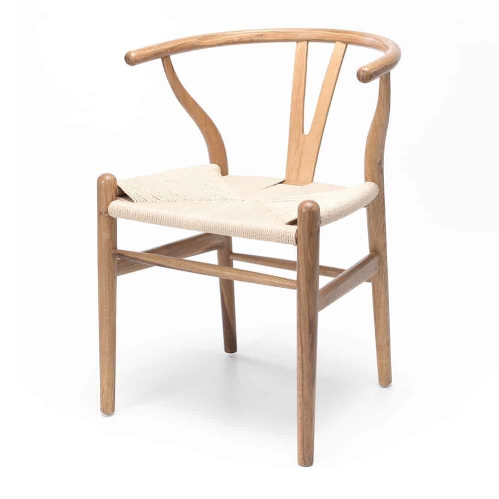 Wishbone Natural Dining Chair